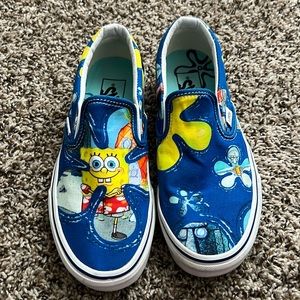 Vans Spongebob Slip-On Shoes W7